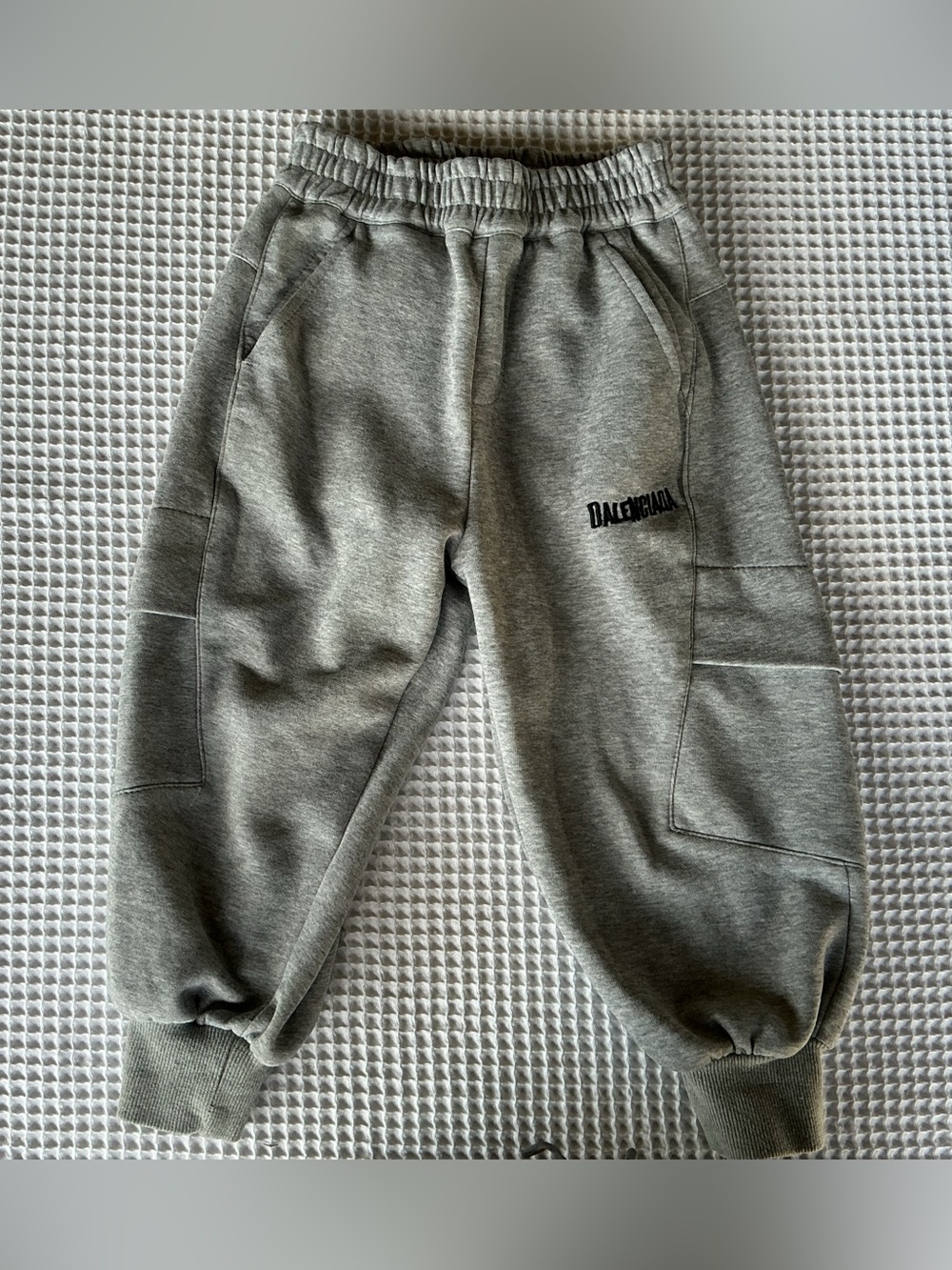 Balenciaga Kids Grey Sweat Joggers
